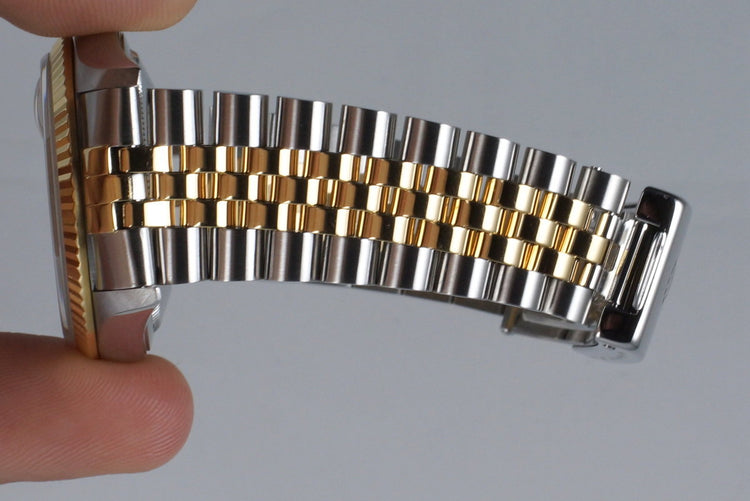 1994 Rolex Two Tone DateJust 16233 White Roman Numeral Dial with Box and Papers