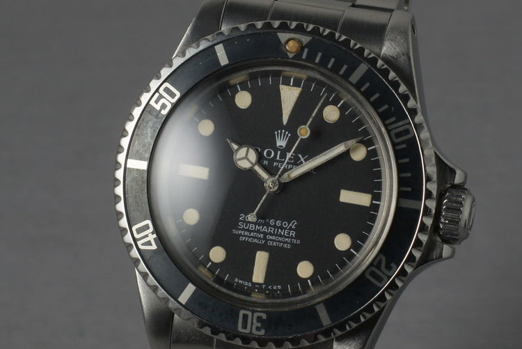 Rolex Submariner 5512 with Meters First