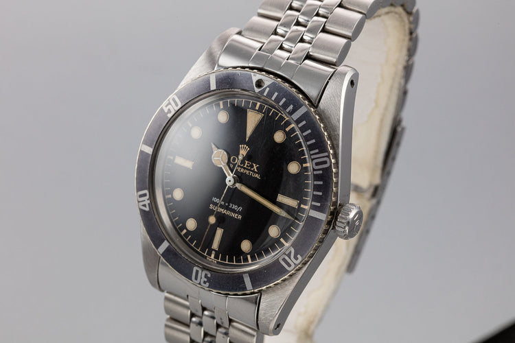 1958 Rolex Submariner 5508 with Gilt Dial