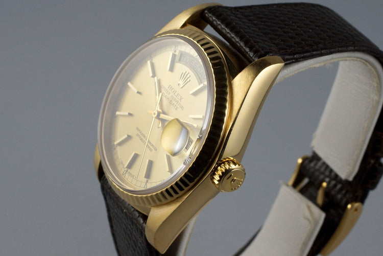 1983 Rolex YG Day Date 18038