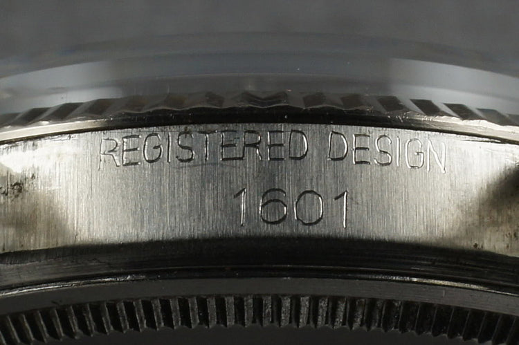 1969 Rolex Datejust 1601 with Gray non Luminous Dial