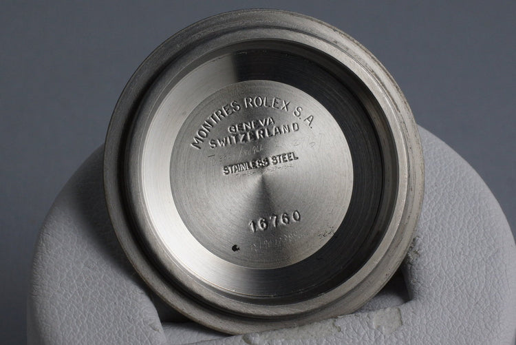 1984 Rolex Fat Lady GMT 16760