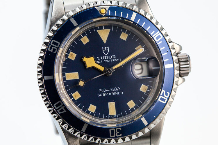 1981 Tudor Submariner 94110 Blue Snowflake