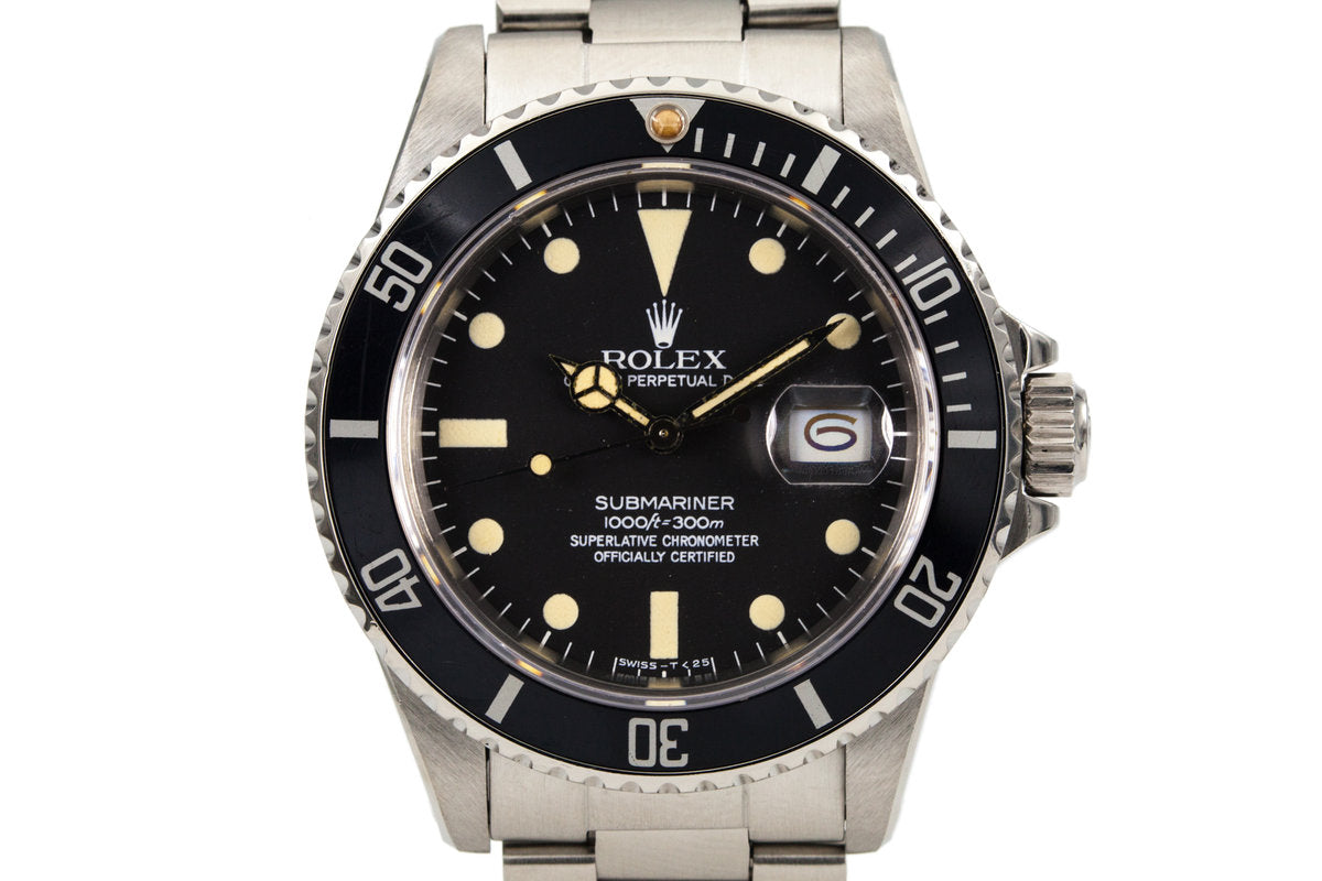 HQ Milton - 1983 Rolex Submariner 16800 Matte Dial, Inventory