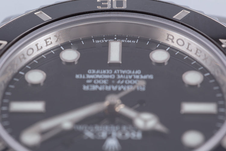 Rolex Ceramic Submariner No-Date 114060