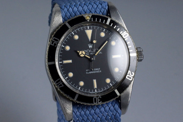 1958 Rolex Submariner 5508 Service Dial