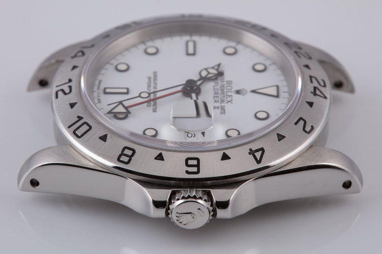 1995 Rolex Explorer II 16570 "Polar" White Dial