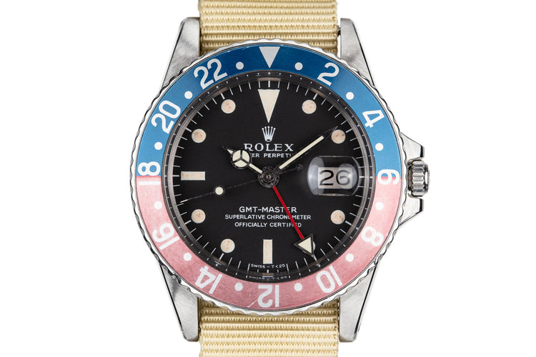 1968 Rolex GMT-Master 1675 "Pepsi"