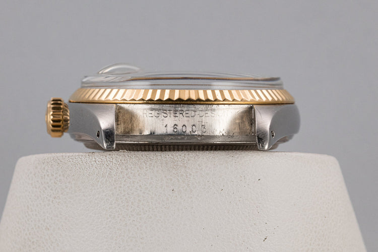 1978 Rolex Two-Tone DateJust 16003 White Large Roman Numeral Dial