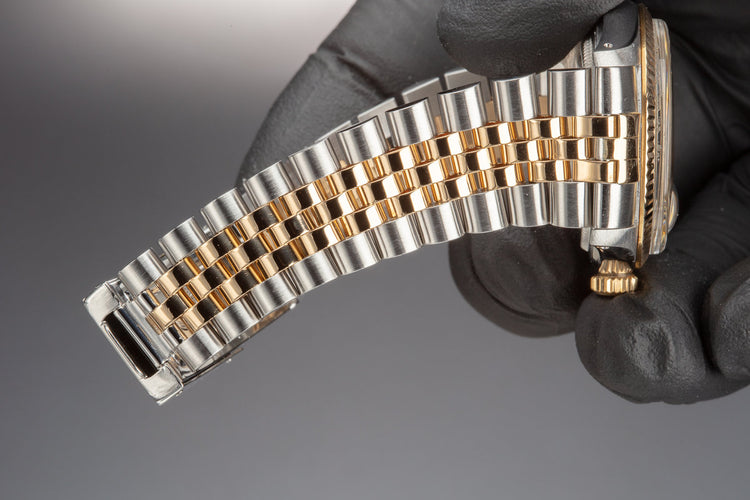 1984 Vintage Rolex Two-Tone DateJust 16013 With Gold "Tiffany & Co." Dial