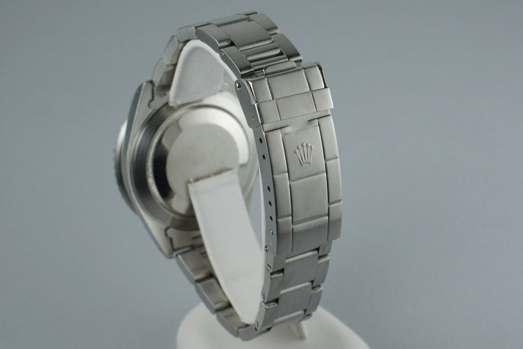 1988 Rolex Submariner 168000 with Box and Papers