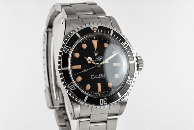 1977 Rolex Submariner 5513 with MK I Maxi Dial
