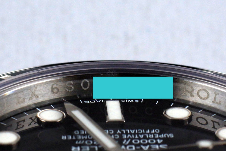 2015 Rolex Ceramic Sea Dweller 116600 with Box and Papers