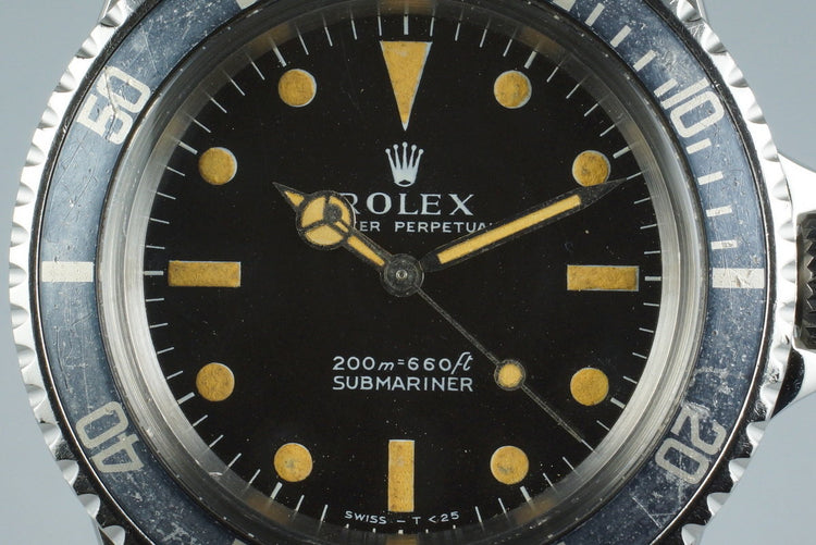 1969 Rolex Submariner 5513 Meters First