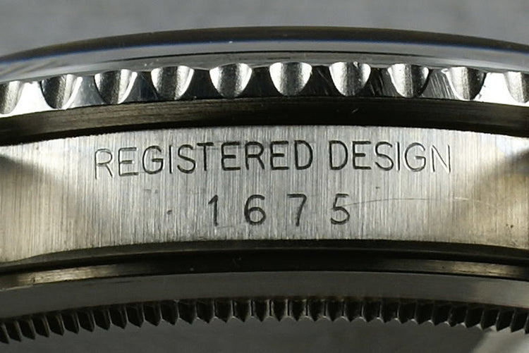 Rolex GMT 1675 with fantastic insert