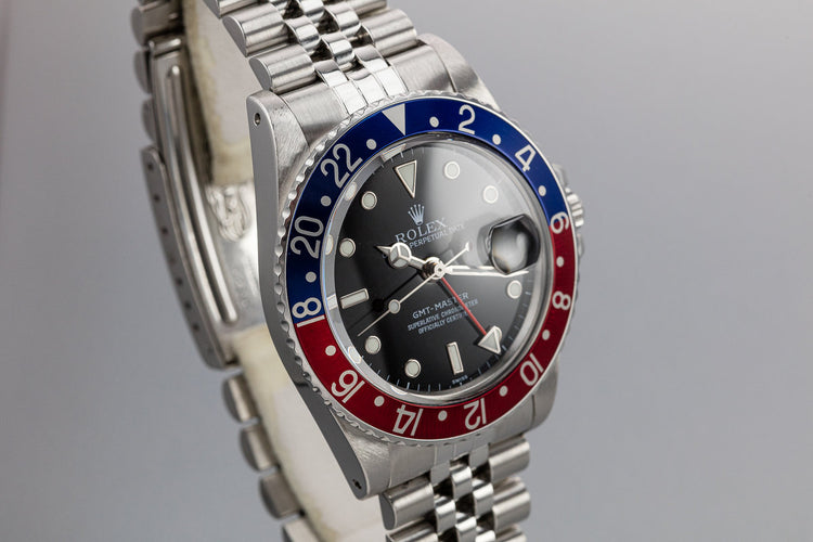 1984 Rolex GMT-Master 16750 "Pepsi" with SWISS Only Dial