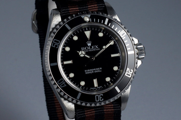 2001 Rolex Submariner 14060M
