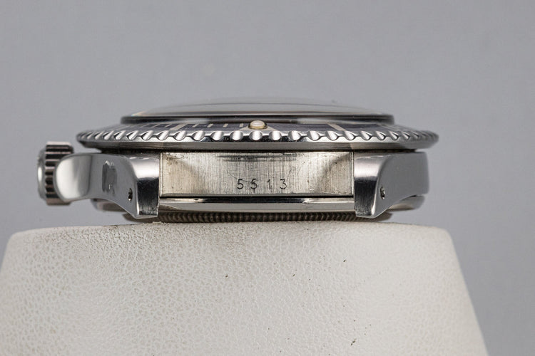 1981 Rolex Submariner 5513 with MK 2 Maxi Dial