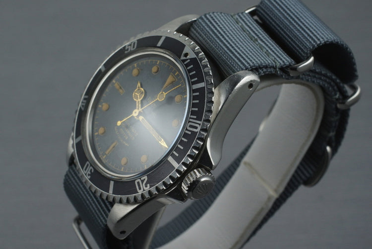 1963 Tudor Submariner 7928 PCG Gilt Chapter Ring Dial
