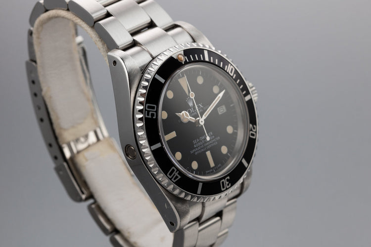1983 Rolex Sea-Dweller 16660 Matte Dial