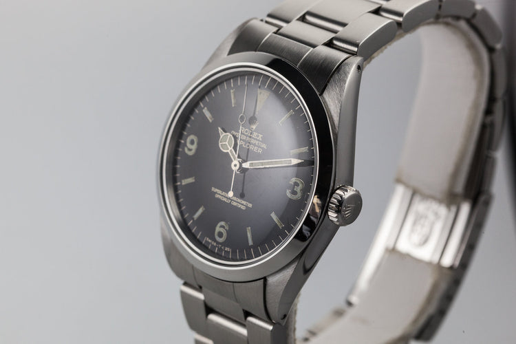 1966 Rolex Explorer I 1016 Tropical Gilt Dial