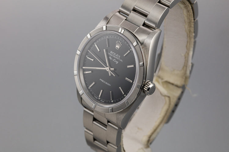 2001 Rolex Air-King 14010M Black Dial