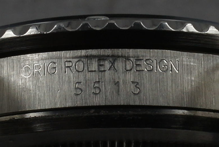 1988 Rolex Submariner 5513 with Box and Papers