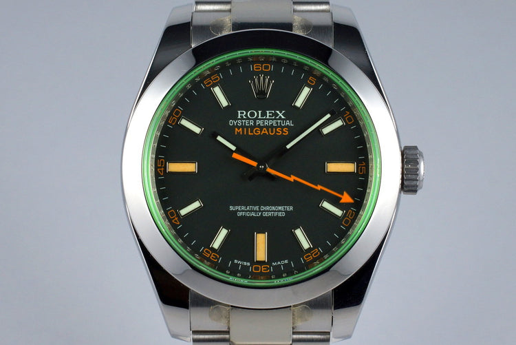2009 Rolex Milgauss Green 116400V