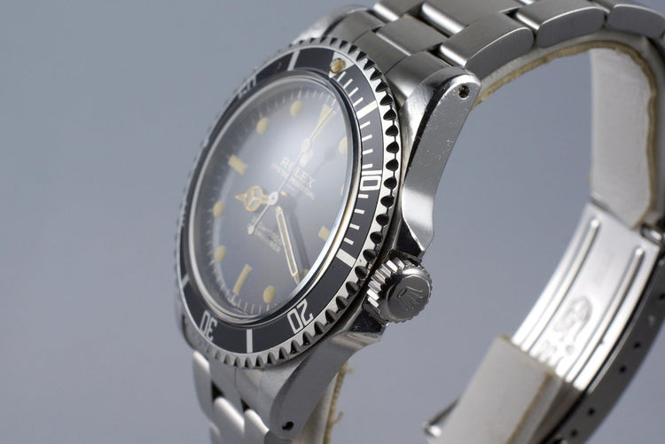 1963 Rolex Submariner 5513 Glossy Gilt UNDERLINE Dial