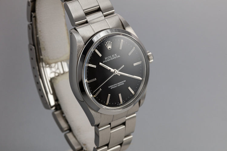 1969 Rolex Oyster Perpetual Black Dial