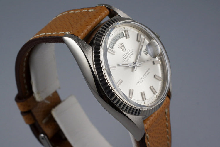 1972 Rolex WG Day-Date Wide Boy Sigma Dial 1803