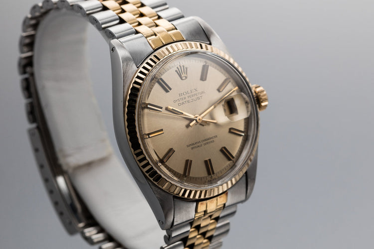 1970 Rolex Two Tone Datejust 1601