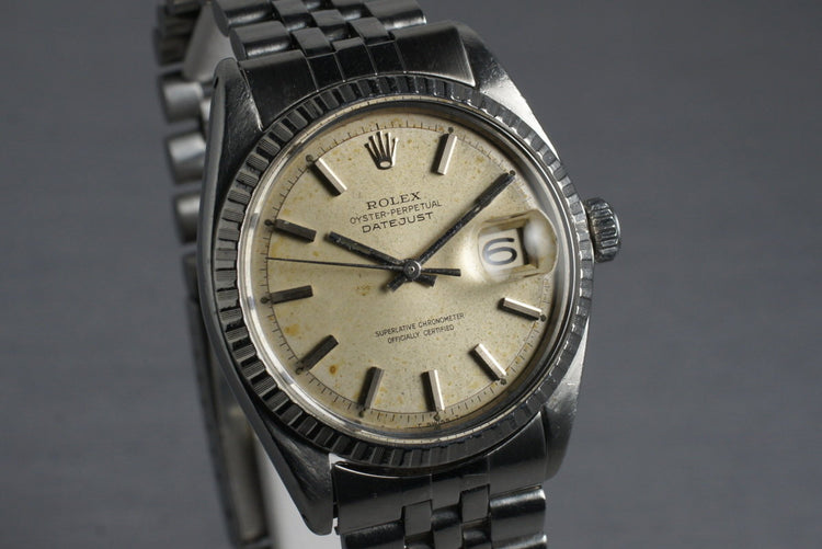 1971 Rolex DateJust 1601 with Tropical Silver Dial