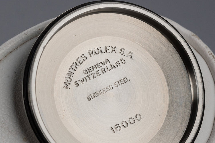 1986 Rolex Two-Tone DateJust 16013 Champagne Linen Dial with Box and Papers