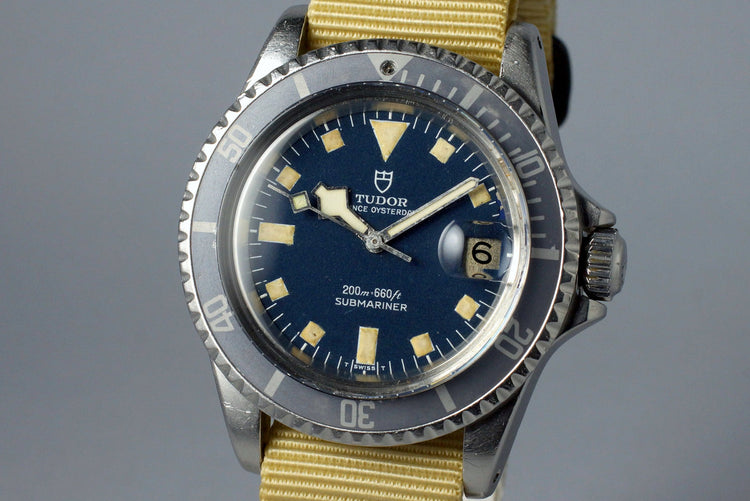 1968 Tudor Submariner 7021/0 Blue Snowflake Dial with "Ghost" Insert