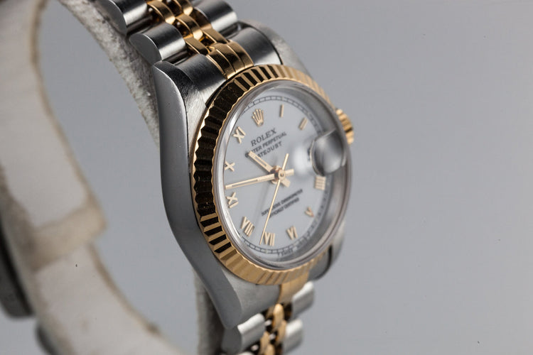 1995 Rolex Two Tone Ladies DateJust 69173 with Box and Papers