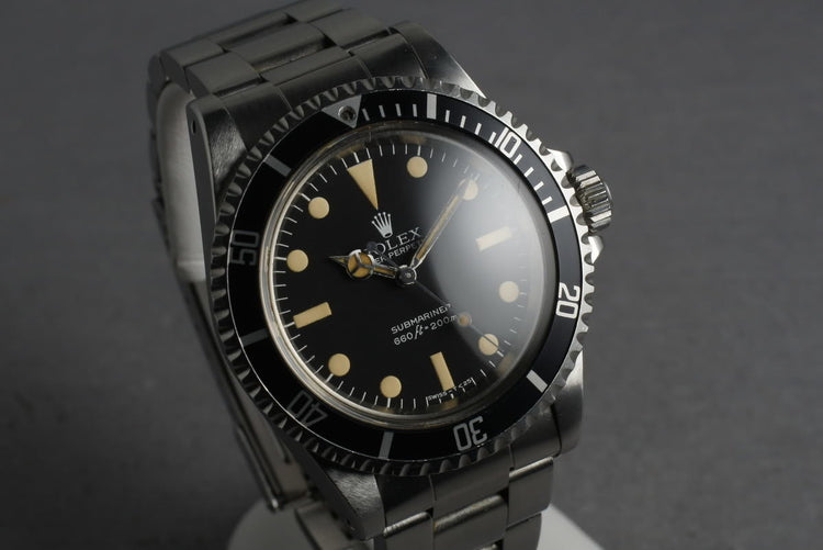 1979 Rolex Submariner 5513 with Creamy Maxi Mark 3 dial