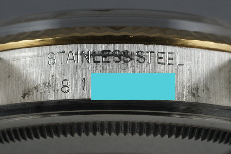 1984 Rolex Two Tone DateJust 16013 with Box and Papers