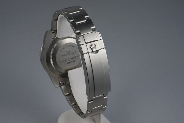 2013 Blaken Rolex Submariner ‘Explorer Dial’ with Blaken Box and Papers