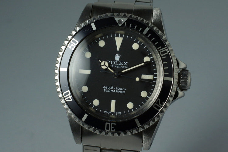 1977 Rolex Submariner 5513