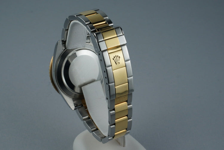 2000 Rolex Two Tone Blue Submariner 16613