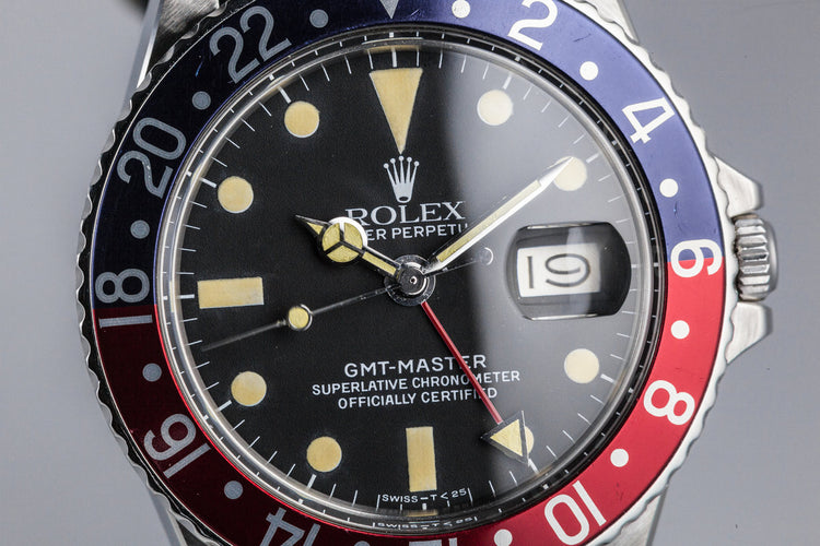 1967 Rolex GMT-Master 1675 with Newer Service Dial