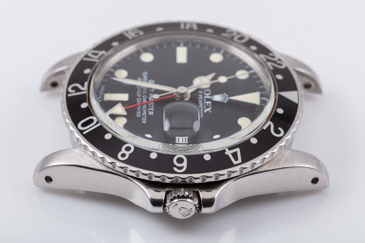 1982 Rolex GMT Master 16750 Creamy Matte Dial Black Bezel