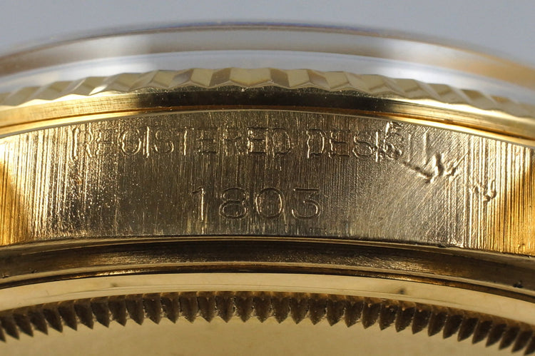 1967 Rolex YG Day-Date 1803