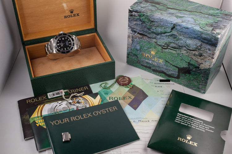 2003 Rolex Sea-Dweller 16600 with Box and Papers