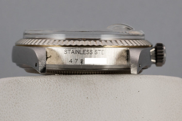 1976 Rolex DateJust 1601 with Silver Linen Sigma Dial