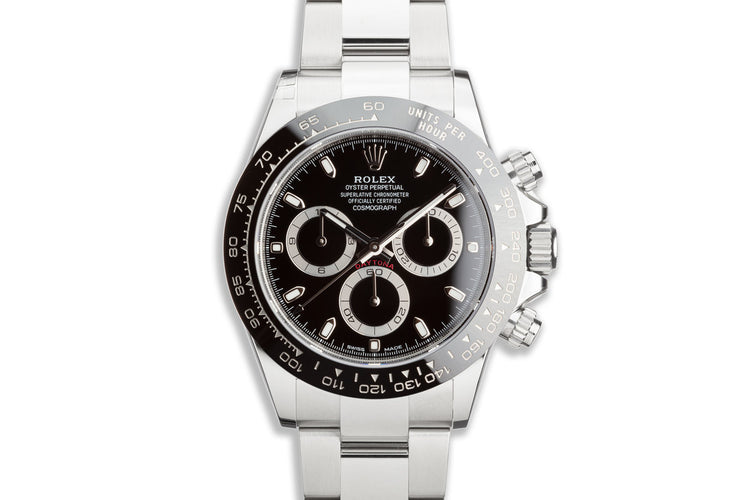 2019 Rolex Daytona 116500LN Black Dial with Box & Card