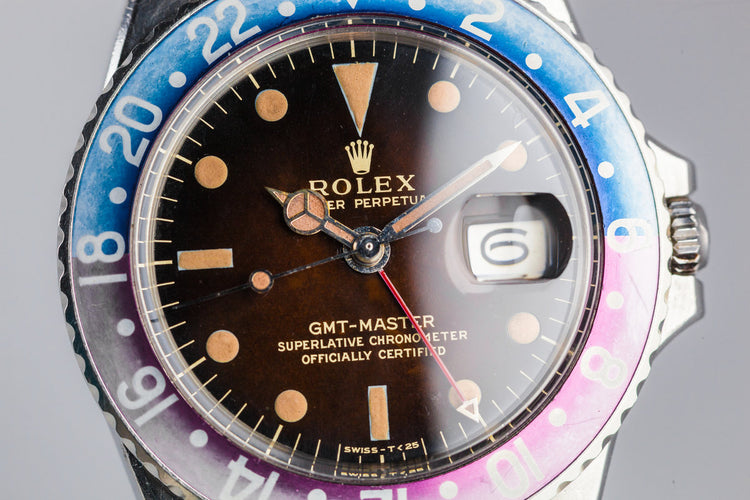 1965 Rolex GMT-Master 1675 with Tropical Gilt Dial