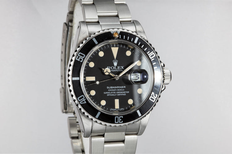 1982 Rolex Submariner 16800 Matte Dial