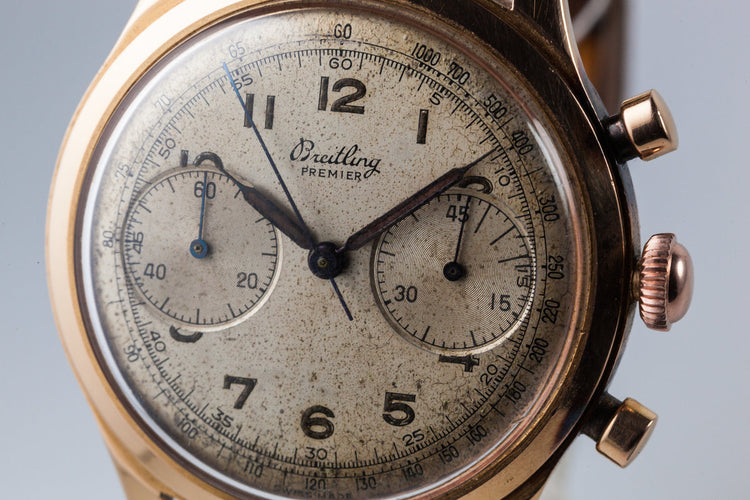 Breitling RG 2-Register Rose Gold Chronograph 777